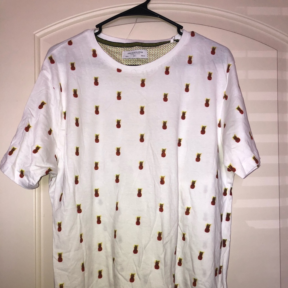 Pineapple Print T-Shirt
